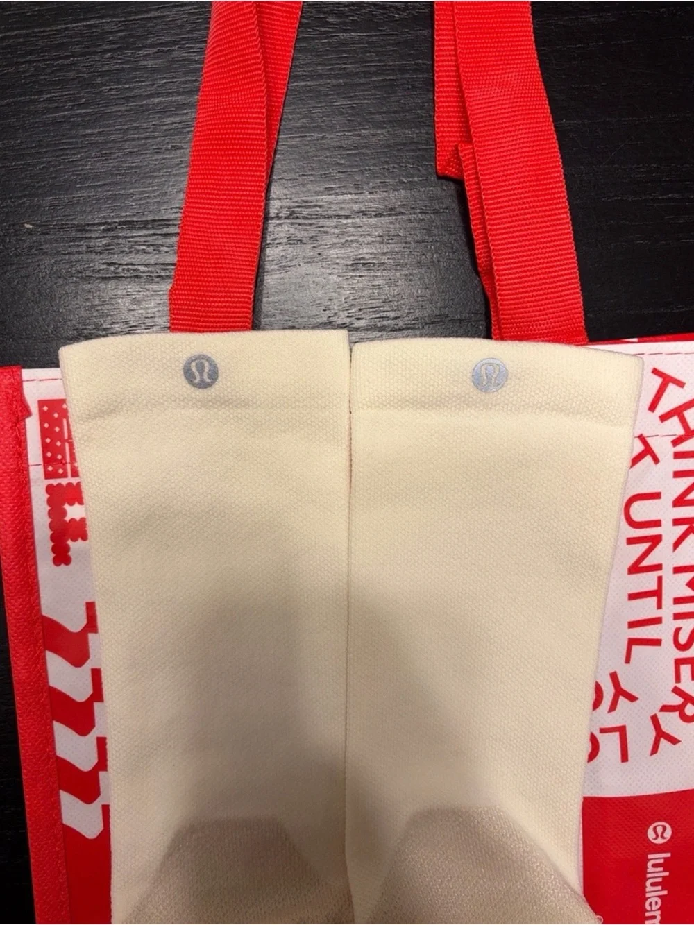 Lululemon Tote, NWT Yellow Nano Everywear Belt Bag NWOT Powerstride Cream Socks